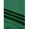image:imageSHEWIN Womens Mock Layered Tops Casual Crewneck Short Sleeve Shirts Contrast Basic TeesGreen