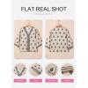image:imageSHEWIN Womens Summer Tops Casual Floral Print Deep V Neck 34 Sleeve Blouses Dressy Boho Vacation Tunic TopsKhaki