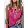 image:imageSHEWIN Womens Tank Tops Sleeveless Shirts Pullover Beach Vacation Clothes Business Causal Outfits Summer Tops for Women 2026A1bright Pink