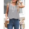 image:imageSHEWIN Womens Tank Tops Sleeveless Shirts Pullover Beach Vacation Clothes Business Causal Outfits Summer Tops for Women 2026A1grey