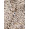 image:imageSHEWIN 2026 Fall Hoodies Waffle Knit Zip Up Sweatshirt Comfy Loose Fit ShakcetKhaki