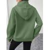 image:imageSHEWIN 2026 Women Half Zip Hoodies Fall Pullover SweatshirtLight Green
