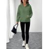 image:imageSHEWIN 2026 Women Half Zip Hoodies Fall Pullover SweatshirtLight Green