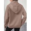 image:imageSHEWIN 2026 Women Half Zip Hoodies Fall Pullover SweatshirtSmoke Grey