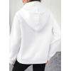 image:imageSHEWIN 2026 Women Half Zip Hoodies Fall Pullover SweatshirtWhite