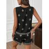 image:imageSHEWIN Two Piece Sets for Women Lounge Set Matching Sets Womens Clothing Summer Outfits for WomenBlack