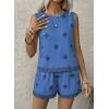 image:imageSHEWIN Two Piece Sets for Women Lounge Set Matching Sets Womens Clothing Summer Outfits for WomenBlue