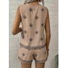 image:imageSHEWIN Two Piece Sets for Women Lounge Set Matching Sets Womens Clothing Summer Outfits for WomenKhaki