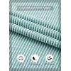 image:imageSHEWIN Two Piece Sets for Women Summer Short Sleeve Shirts High Waisted Shorts with Pockets Pajamas Lounge Matching SetSky Blue