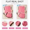 image:imageSHEWIN Women 2026 Color Block 2 Piece Short Sets Workout Tracksuit with Pockets TrendyB Pink