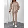 image:imageSHEWIN Women Two Piece Sets Fall Lounge Outfits Spring Tracksuit Sweatsuit 2026Beige