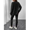 image:imageSHEWIN Women Two Piece Sets Fall Lounge Outfits Spring Tracksuit Sweatsuit 2026Black