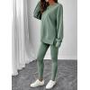 image:imageSHEWIN Women Two Piece Sets Fall Lounge Outfits Spring Tracksuit Sweatsuit 2026Green