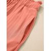 image:imageSHEWIN Womens Ribbed Knit 2 Piece Short Sets Summer Lounge Matching Outfits With PocketsPink