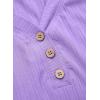 image:imageSHEWIN Womens Ribbed Knit 2 Piece Short Sets Summer Lounge Matching Outfits With PocketsPurple