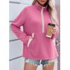 image:imageSHEWIN Womens Sweatshirt Lightweight Mock Neck Sweatshirts for Women Half Zip Pullover Fall Clothes for Women 2026Bonbon