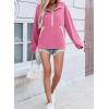 image:imageSHEWIN Womens Sweatshirt Lightweight Mock Neck Sweatshirts for Women Half Zip Pullover Fall Clothes for Women 2026Bonbon