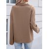 image:imageSHEWIN Womens Sweatshirt Lightweight Mock Neck Sweatshirts for Women Half Zip Pullover Fall Clothes for Women 2026Light French Beige