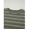 image:imageSHEWIN Women Summer Half Sleeve Tops Waffle Knit Shirts Dressy Casual 2026Yellow and Green