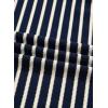 image:imageSHEWIN Women Summer Loose Fit Tops Trendy Rib Knit Stripe Shirt Business Dressy Casual 2026Beige and Navy Blue
