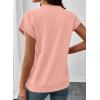image:imageSHEWIN Women Summer Trendy Sweatshirt Casual Dressy Shirts Work Tops 2026Pink