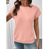 image:imageSHEWIN Women Summer Trendy Sweatshirt Casual Dressy Shirts Work Tops 2026Pink