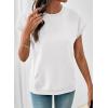 image:imageSHEWIN Women Summer Trendy Sweatshirt Casual Dressy Shirts Work Tops 2026White