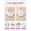 image:imageSHEWIN Womens Summer Tops Casual Retro Print V Neck 34 Sleeve Boho Vacation Blouses ShirtsWhite