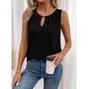 image:imageSHEWIN Womens Tank Tops Sleeveless Summer Tops Ribbed Loose Fit Flowy Ladies Shirts Spring Clothes 2026Black