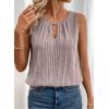 image:imageSHEWIN Womens Tank Tops Sleeveless Summer Tops Ribbed Loose Fit Flowy Ladies Shirts Spring Clothes 2026Pink