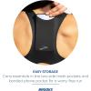 imageBrooks Womens 3 Pocket Sports Bra for Running Workouts ampamp SportsBlack
