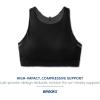 imageBrooks Womens 3 Pocket Sports Bra for Running Workouts ampamp SportsBlack
