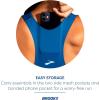 imageBrooks Womens 3 Pocket Sports Bra for Running Workouts ampamp SportsBlue AshIce BlueNavy
