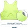 imageBrooks Womens 3 Pocket Sports Bra for Running Workouts ampamp SportsLt Lime