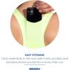 imageBrooks Womens 3 Pocket Sports Bra for Running Workouts ampamp SportsLt Lime