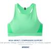 imageBrooks Womens 3 Pocket Sports Bra for Running Workouts ampamp SportsNeo Green
