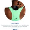 imageBrooks Womens 3 Pocket Sports Bra for Running Workouts ampamp SportsNeo Green