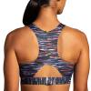 imageBrooks Womens 3 Pocket Sports Bra for Running Workouts ampamp SportsSundial Velocity Print