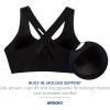 imageBrooks Womens Crossback 20 Sports Bra for Running Workouts ampamp SportsBlack