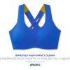 imageBrooks Womens Crossback 20 Sports Bra for Running Workouts ampamp SportsBluetifulGolden Hour