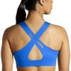 imageBrooks Womens Crossback 20 Sports Bra for Running Workouts ampamp SportsBluetifulGolden Hour