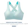 imageBrooks Womens Crossback 20 Sports Bra for Running Workouts ampamp SportsIce BlueVivid Teal
