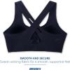 imageBrooks Womens Crossback 20 Sports Bra for Running Workouts ampamp SportsNavy