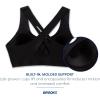 imageBrooks Womens Crossback 20 Sports Bra for Running Workouts ampamp SportsNavy