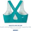 imageBrooks Womens Crossback 20 Sports Bra for Running Workouts ampamp SportsNile Green