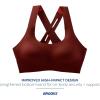 imageBrooks Womens Crossback 20 Sports Bra for Running Workouts ampamp SportsRun RaisinCopper