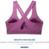 imageBrooks Womens Crossback 20 Sports Bra for Running Workouts ampamp SportsWashed Plum