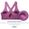 imageBrooks Womens Crossback 20 Sports Bra for Running Workouts ampamp SportsWashed Plum