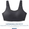 imageBrooks Womens Scoopback 20 Sports Bra for High Impact Running Workouts ampamp Sports with Maximum SupportAsphalt