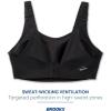 imageBrooks Womens Scoopback 20 Sports Bra for High Impact Running Workouts ampamp Sports with Maximum SupportBlack